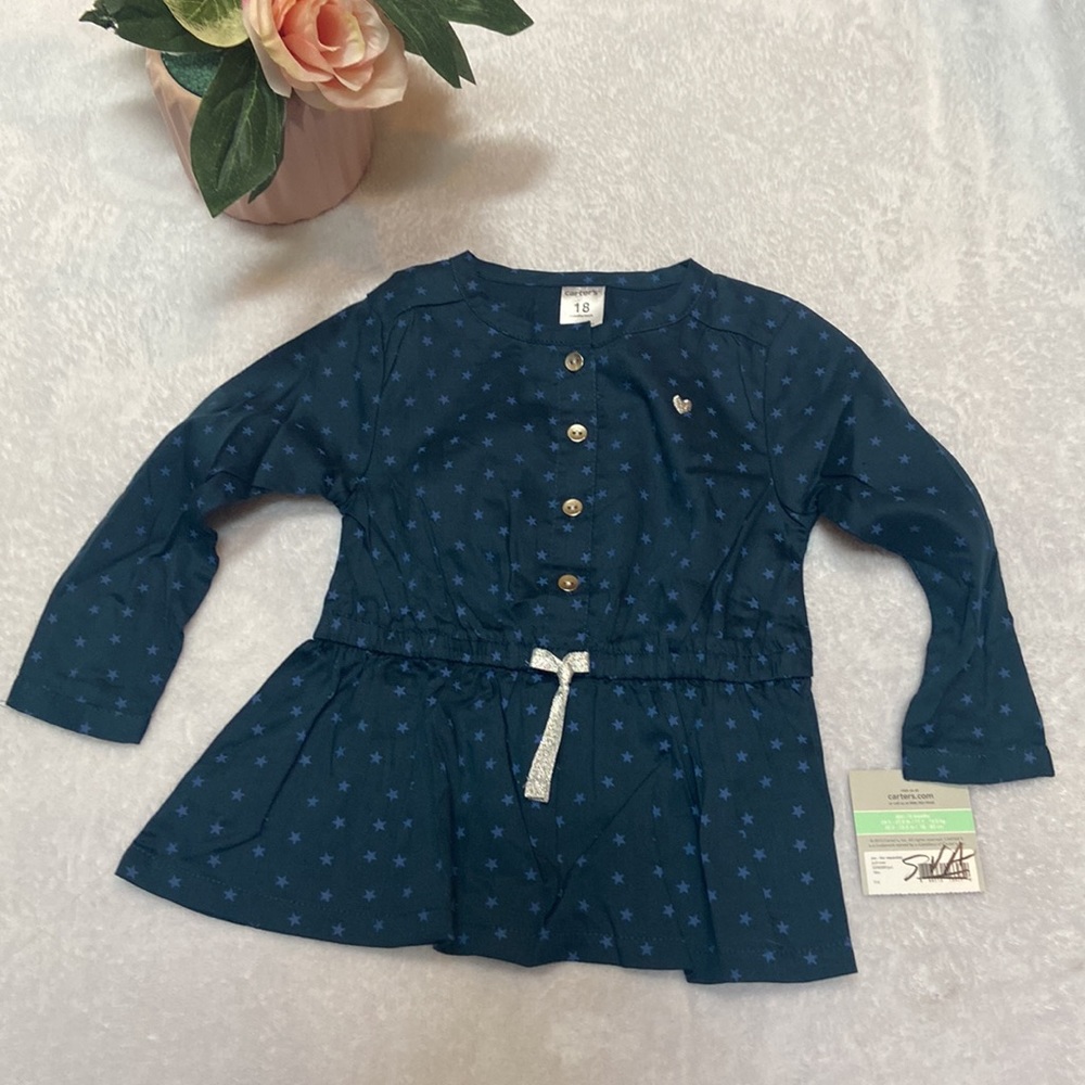 NWT 4 Piece Bundle Size 18M Baby Gap Carters Little Lass & Baby Essentials - Picture 5 of 13